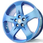 Custom Blue Powder Coat Custom Blue Powder Coat