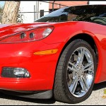 Chevy Corvette with L.A. Wheel Chrome wheels Chevy Corvette with L.A. Wheel Chrome wheels