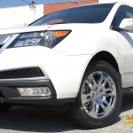 Acura with L.A. Wheel chrome wheels Acura with L.A. Wheel chrome wheels