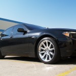 BMW 745i with L.A. Wheel Chrome wheels