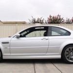 BMW M3 with L.A. Wheel Chrome wheels