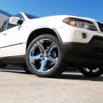 BMW X5 with L.A. Wheel Chrome wheels