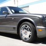 Bentley with L.A. Wheel Chrome wheels