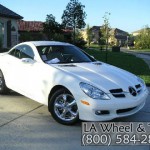 Mercedes-Benz with L.A. Wheel chrome wheels Mercedes-Benz with L.A. Wheel chrome wheels