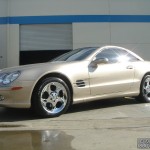 Mercedes-Benz with L.A. Wheel chrome wheels Mercedes-Benz with L.A. Wheel chrome wheels