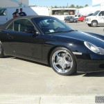 Porsche with L.A. Wheel Chrome wheels Porsche with L.A. Wheel Chrome wheels
