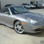 Porsche with L.A. Wheel Chrome wheels Porsche with L.A. Wheel Chrome wheels