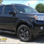 Honda Pilot with Black Powder Coat Honda Pilot with Black Powder Coat