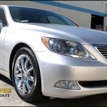 Lexus with L.A. Wheel chrome wheels Lexus with L.A. Wheel chrome wheels