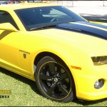 Chevy Camaro with Custom Black Powder Coat and Transformers insignia Chevy Camaro with Custom Black Powder Coat and Transformers insignia