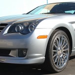 Chrysler Crossfire with L.A. Wheel Chrome wheels Chrysler Crossfire with L.A. Wheel Chrome wheels