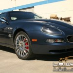 Maserati with L.A. Wheel Chrome wheels