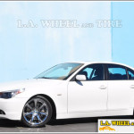 BMW M5 with L.A. Wheel WinterChrome™ finish BMW M5 with L.A. Wheel WinterChrome™ finish