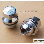 Land Rover Chrome Lugs 14 x 1.5 Large Mag style LN3500