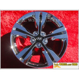 Hyundai Veloster OEM 18" Set of 4 Chrome Wheels