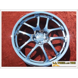 Infiniti G35 Coupe Rays Engineering Forged OEM 19" Set of 4 Chrome Wheels 73683