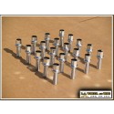 Set of 20 Volkswagen Chrome Lugs 14 x 1.5 (35mm) LB2150