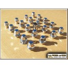 Set of 20 Lexus Chrome Lugs 12 x 1.5 Mag Style LN3100
