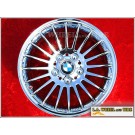 BMW 750iL Style 61 OEM 16" Set of 4 Chrome Wheels