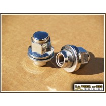 Set of 5 Toyota Chrome Lugs 12 x 1.5 Mag Style LN3100