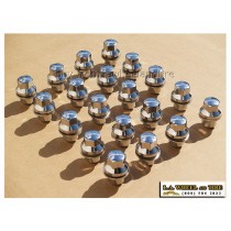 Set of 20 Land Rover Chrome Lugs 16 x 1.5 X-Large Mag Style LN3550