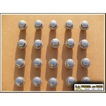 Set of 20 Land Rover Polished Lugs 16 x 1.5 X-Large Mag Style LN3550F