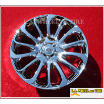 SET OF 4 CHROME 22" LAND ROVER RANGE ROVER OEM WHEELS 72250