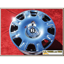 Bentley Continental GT / Flying Spur OEM Forged 19" Set of 4 Chrome Wheels