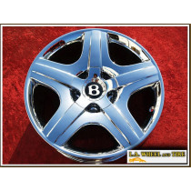 Bentley Continental GT / Flying Spur OEM Forged 19" Set of 4 Chrome Wheels