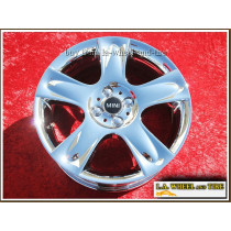 Mini Cooper Style 91 OEM 17" Set of 4 Chrome Wheels 59498