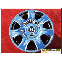 Bentley Continental GT / Flying Spur OEM Forged 19" Set of 4 Chrome Wheels NH1100