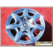 Bentley Continental Mulliner Edition OEM Forged 20" Set of 4 Chrome Wheels NH1113