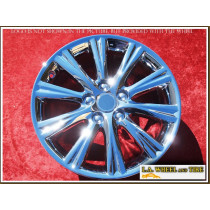 Lexus ES350 OEM 17" Set of 4 Chrome Wheels 74191