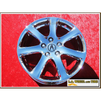 Acura TSX OEM 17" Set of 4 Chrome Wheels 71731
