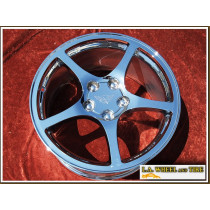 Chevrolet Corvette OEM 17" / 18" Set of 4 Chrome Wheels 5102