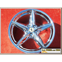 Ferrari 360 OEM 18" Set of 4 Chrome Wheels NH1064