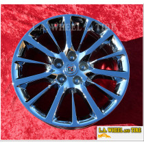  Cadillac CT6 OEM 19" Set of 4 Chrome Wheels 4762 4763