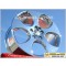Volkswagen Jetta / Golf OEM 18" Set of 4 Chrome Wheels 69822