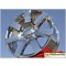 Jeep Wrangler OEM 18" Set of 4 Chrome Wheels