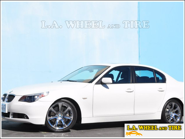 BMW M5 with L.A. Wheel WinterChrome™ finish BMW M5 with L.A. Wheel WinterChrome™ finish