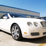 Bentley with L.A. Wheel Chrome wheels