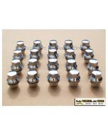 Set of 20 Land Rover Chrome Lugs 14 x 1.5 Large Mag Style LN3500