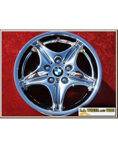 BMW M Roadster / Coupe Style 40 (M40) OEM 17" Set of 4 Chrome Wheels 59263