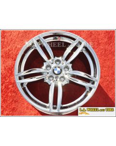 BMW 5 / 6-Series Style 351 OEM 19" Set of 4 Chrome Wheels 71414