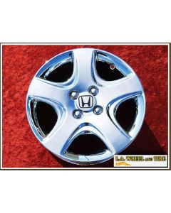 Honda Civic OEM 15" Set of 4 Chrome Wheels 63868