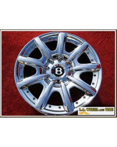 Bentley Continental GT / GTC / Flying Spur OEM Forged 19" Set of 4 Chrome Wheels NH1102