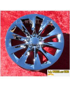 Tesla Model X OEM 20" Set Of 4 Chrome Wheels 97800 97801 EXCHANGE