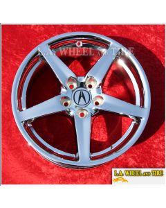Acura RSX OEM 17" Set of 4 Chrome Wheels 71752