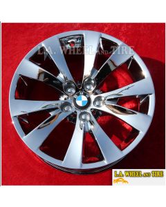 BMW 650i Style 248 OEM 18" Set of 4 Chrome Wheels 71213