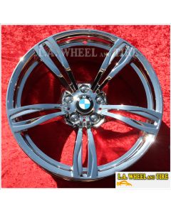 BMW M6 Style 343 OEM 20" Set of 4 Chrome Wheels 71577 71578